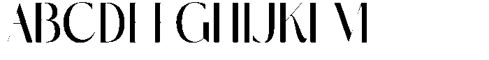 Marogis Regular Font UPPERCASE