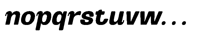Marolupida Bold Italic Font LOWERCASE