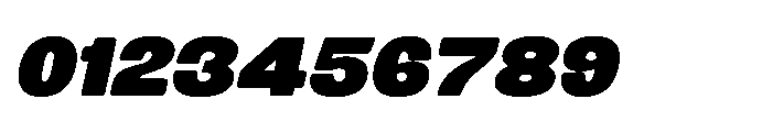 Marolupida Extra Black Italic Font OTHER CHARS