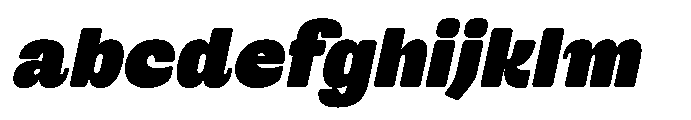 Marolupida Extra Black Italic FONT