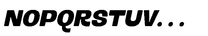 Marolupida Extra Bold Italic Font UPPERCASE