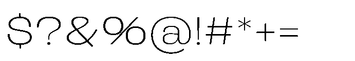 Marolupida Extra Light Font OTHER CHARS