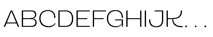 Marolupida Extra Light Font UPPERCASE