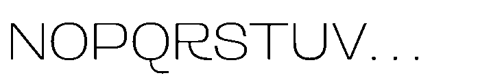Marolupida Extra Light Font UPPERCASE