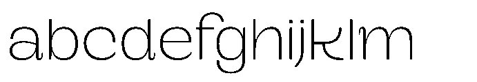 Marolupida Extra Light FONT