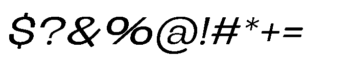 Marolupida Italic Font OTHER CHARS