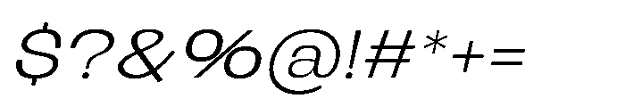 Marolupida Light Italic Font OTHER CHARS