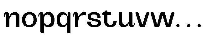 Marolupida Medium Font LOWERCASE