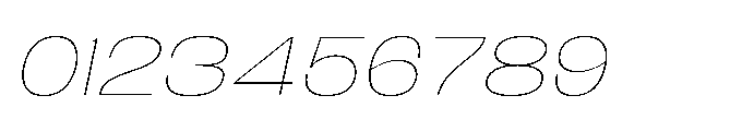Marolupida Thin Italic Font OTHER CHARS
