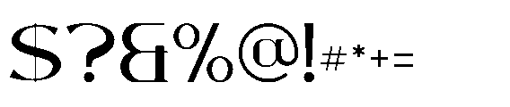 Marquela Regular Font OTHER CHARS