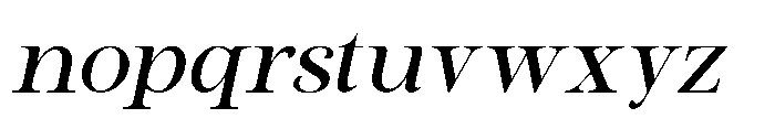 Marquise Royale Italic Font LOWERCASE