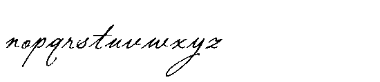 Marquito Signature Script Regular Font LOWERCASE