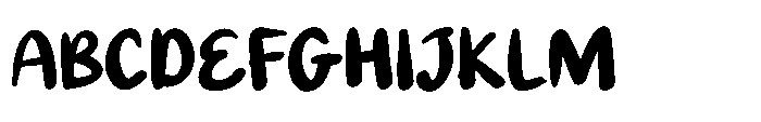 Marry Dance Font UPPERCASE