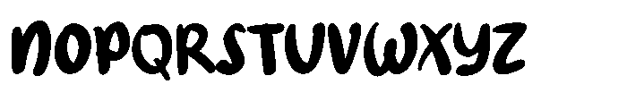 Marry Dance Font UPPERCASE