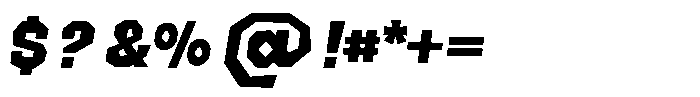 Marsal Font OTHER CHARS