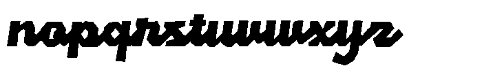 Marsal Font LOWERCASE