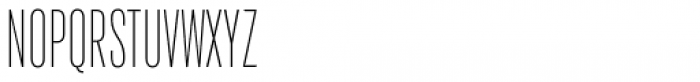 Marsden Slim Hairline Font UPPERCASE