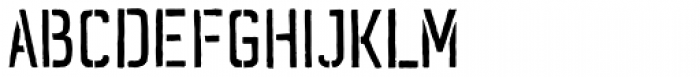 Marshrut Font UPPERCASE