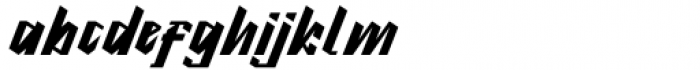 Marslow Regular Font LOWERCASE