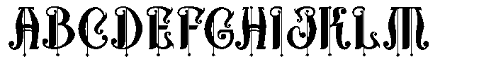 Marstune Regular Font UPPERCASE