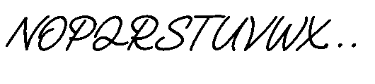 Martadinata Italic Font UPPERCASE