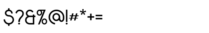 Martaka Regular Font OTHER CHARS