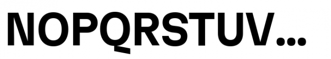 Martian Grotesk Nr Bd Font UPPERCASE