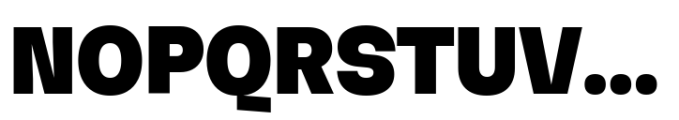 Martian Grotesk Nr Bl Font UPPERCASE