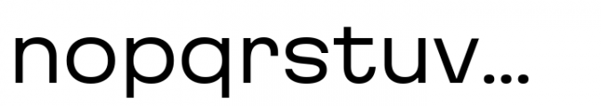 Martian Grotesk SWd Lt Font LOWERCASE