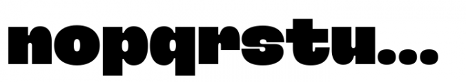 Martian Grotesk SWd Ult Font LOWERCASE