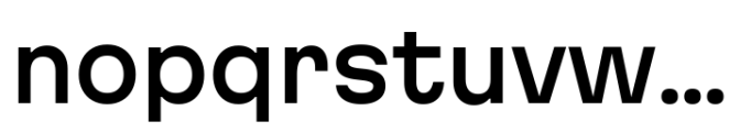 Martian Grotesk Std Md Font LOWERCASE