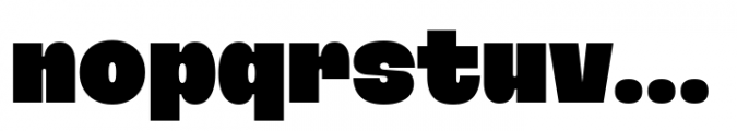 Martian Grotesk Std Ult Font LOWERCASE