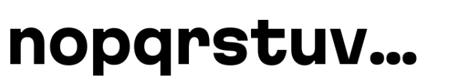 Martian Grotesk Std XBd Font LOWERCASE