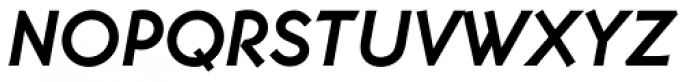 Martin Gothic URW Bold Italic Font UPPERCASE