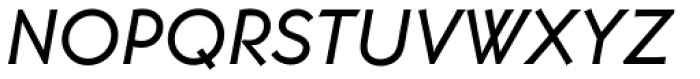 Martin Gothic URW Medium Italic Font UPPERCASE