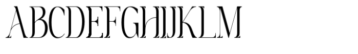 Martinelli Serif Font UPPERCASE
