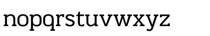 Martini Regular Font LOWERCASE