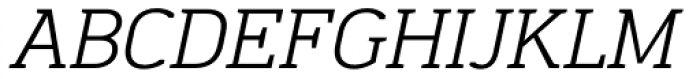 Martini Thin Italic Font UPPERCASE