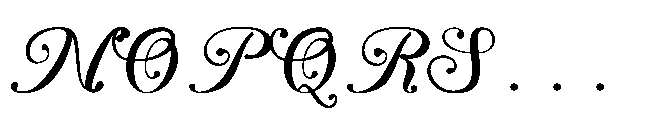 Martion Font UPPERCASE
