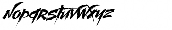 Martyric Font LOWERCASE