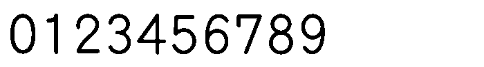 MaruMaruGBSr StdN Regular Font OTHER CHARS