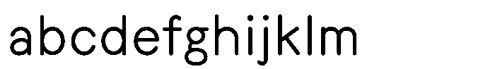 MaruMaruGCLr StdN Regular FONT