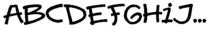 Marua Regular Font UPPERCASE