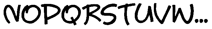 Marua Regular Font UPPERCASE