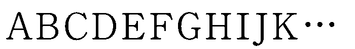 MaruminYoshino StdN Regular Font UPPERCASE