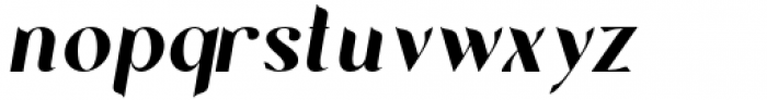 Marvella Typeface Italic Font LOWERCASE