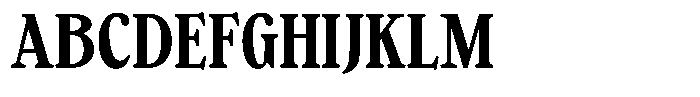 Marvera Font UPPERCASE