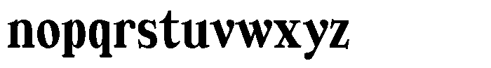 Marvera Font LOWERCASE