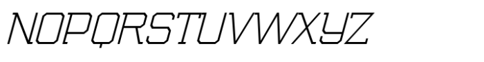 Marvin Slab Thin Italic Font UPPERCASE