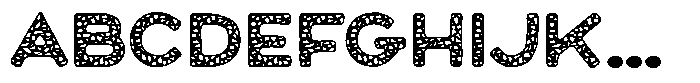 Maryson Print Net FONT